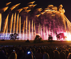 Een show of een festival bijwonen