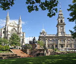 Hotel kamerverhuur in Dunedin, hoofdstad van Otago